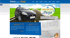 Desktop Screenshot of pasja-naukajazdy.pl